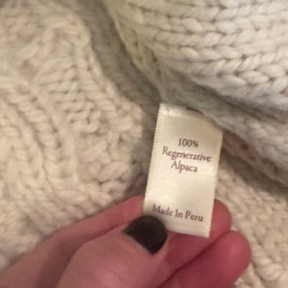 Christy Dawn Ricky Sweater, Size Small, Color Natural - Picture 6 of 16